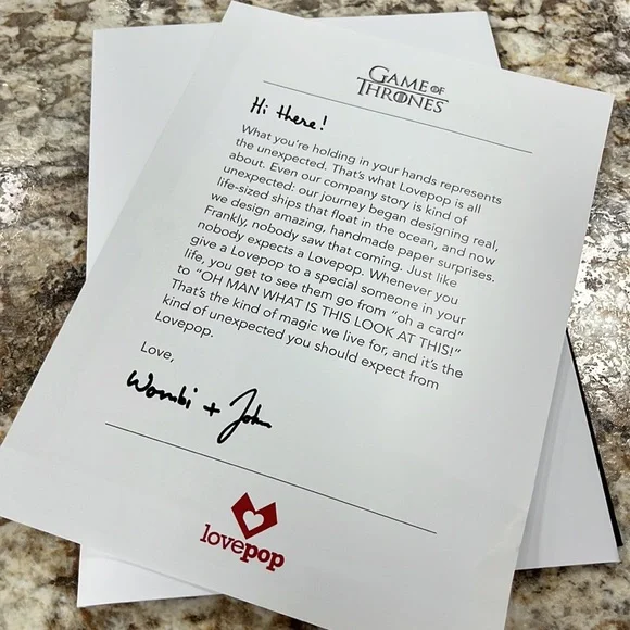 Game of Thrones Card - Picture 3 of 7